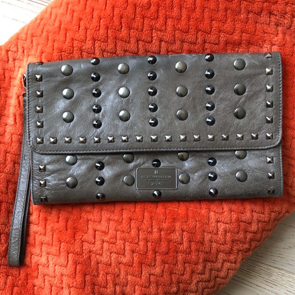 BCBG Studded Clutch
